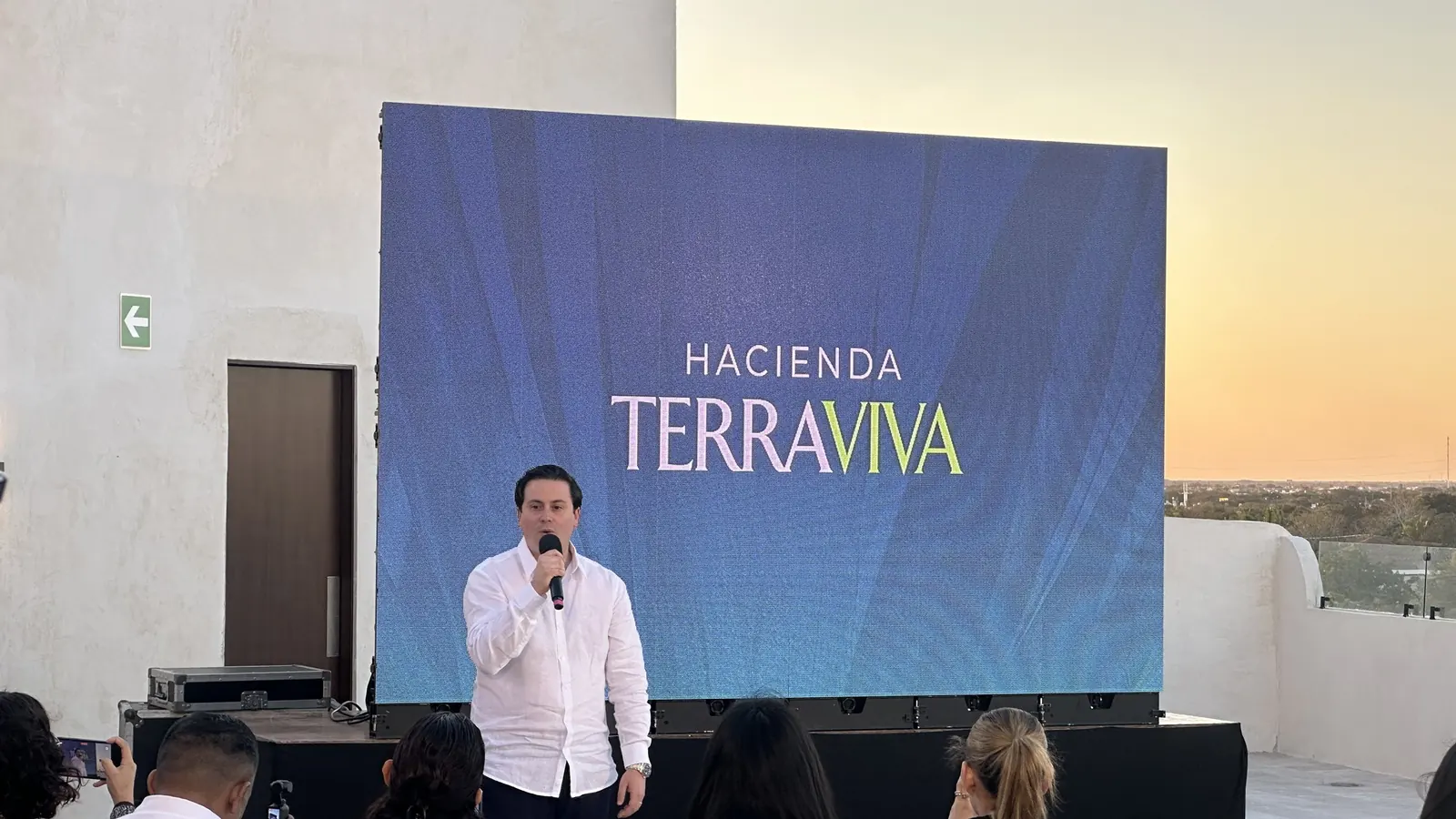 Presentación de un desarrollo inmobiliario en preventa ante inversionistas en Mérida